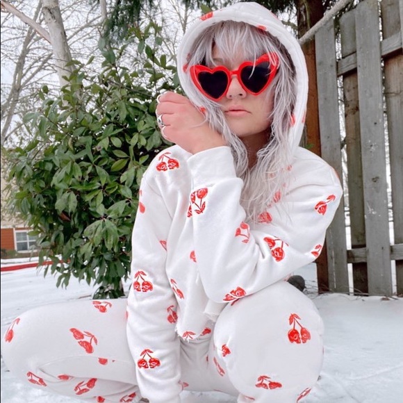 Badwood Cherries n Cream Sweatsuit - Picture 2 of 5